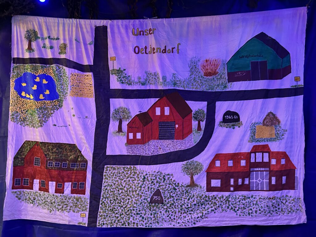 Oetjendorf Ortsplan